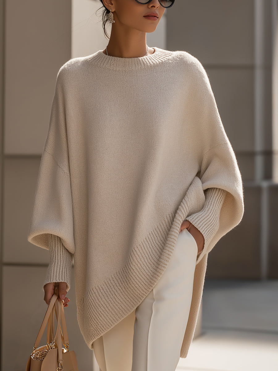Ludovica | Pull oversize à encolure large