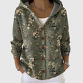 Gisèle | Veste en maille à capuche