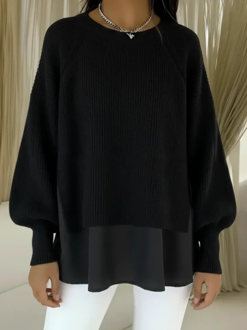 Constance | Pull effet superposé