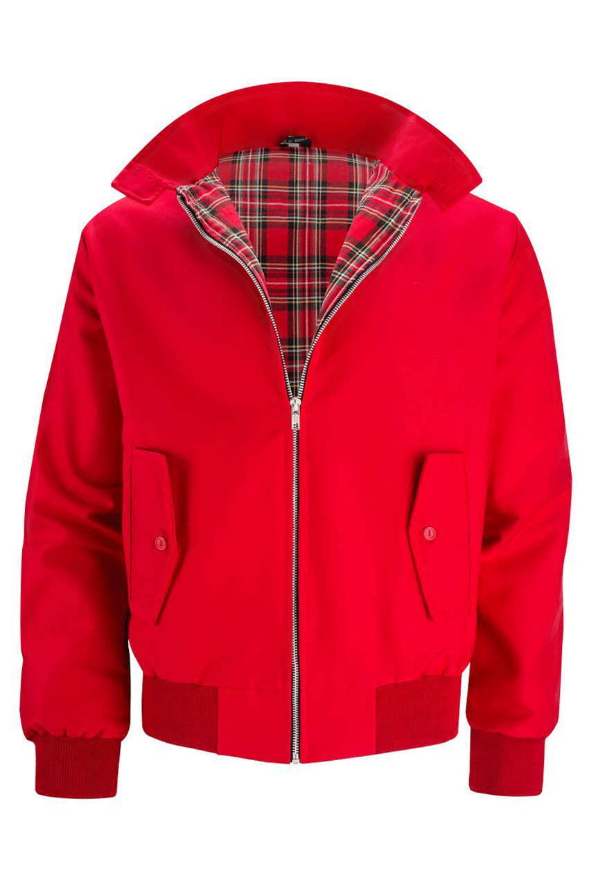 Hugo | Veste Harrington doublure tartan