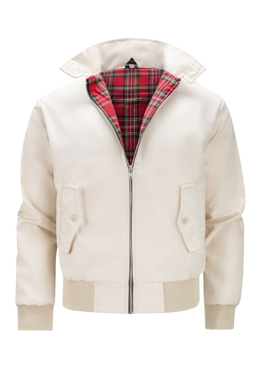 Hugo | Veste Harrington doublure tartan