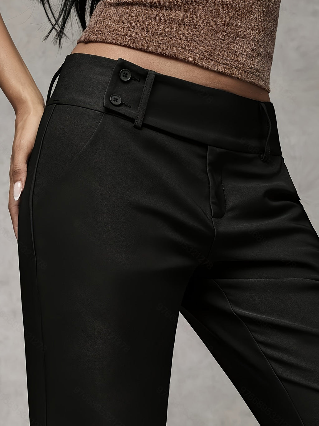 Diane | Pantalon Moderne à Jambe Large