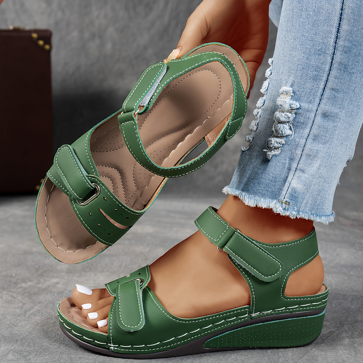 Élisabeth | Sandales orthopédiques Confort