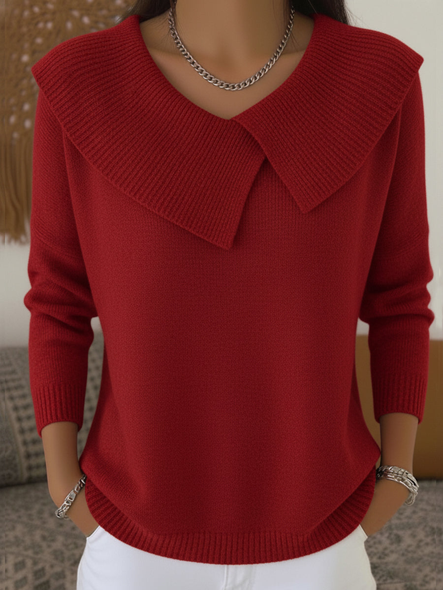Geneviève | Pull chaud à col souple