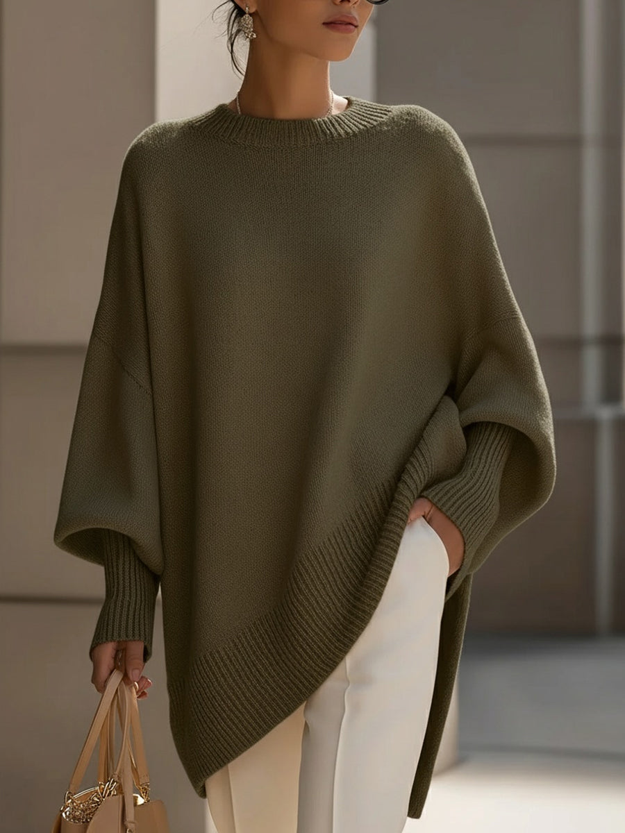 Ludovica | Pull oversize à encolure large