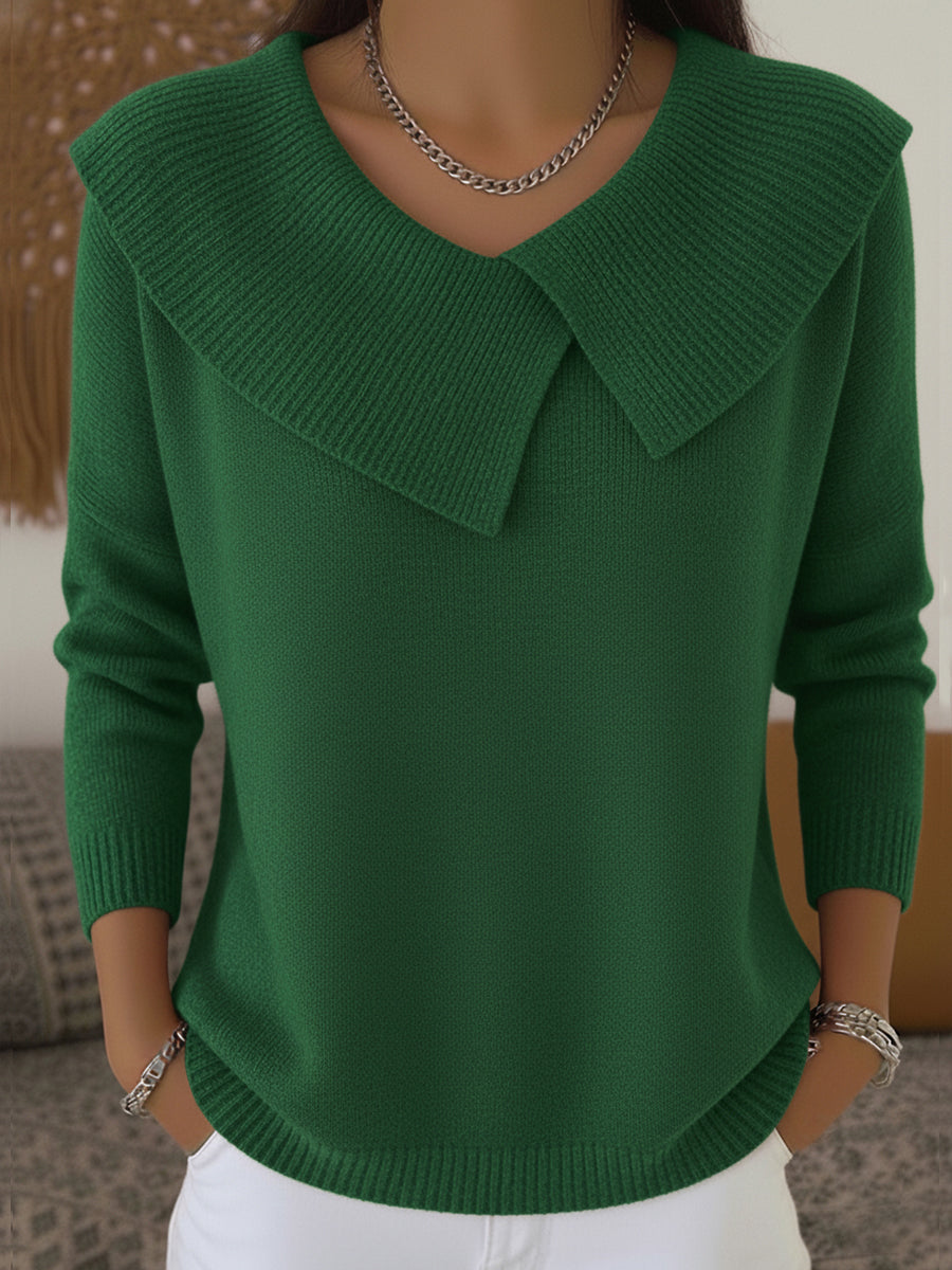 Geneviève | Pull chaud à col souple