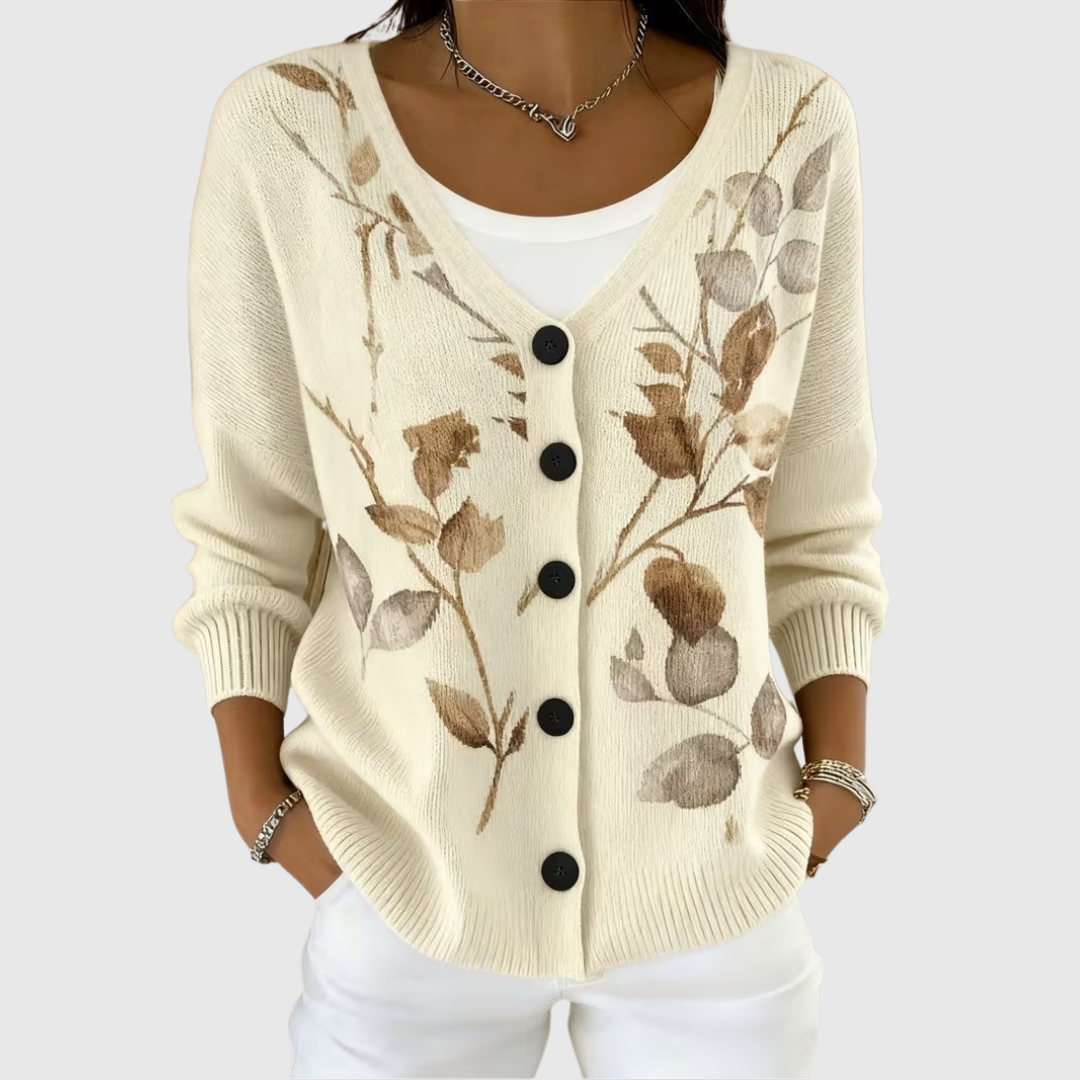 Patricia | Veste en maille boutonnée