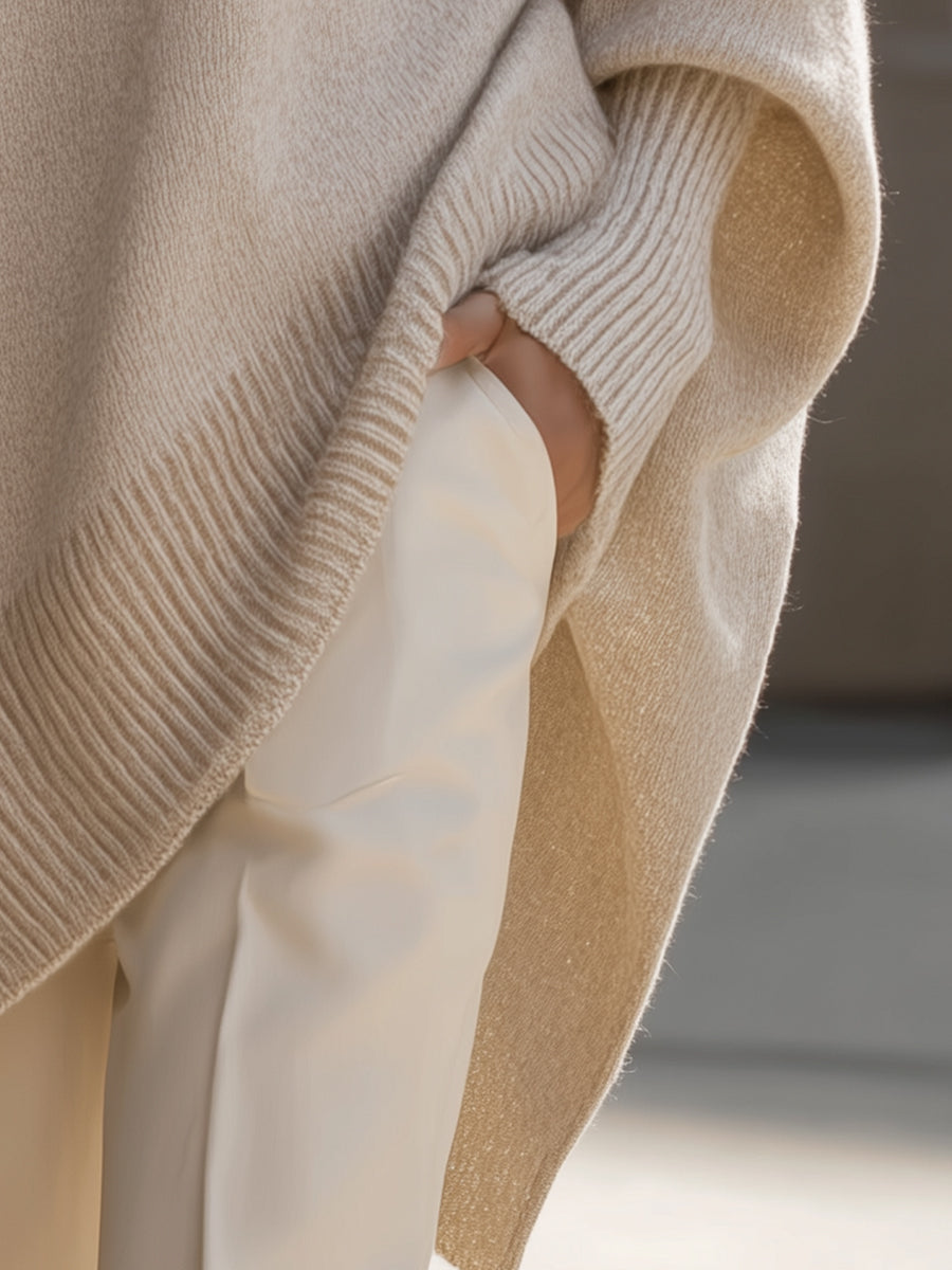 Ludovica | Pull oversize à encolure large