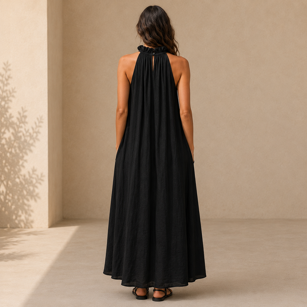Gladys | Robe Longue à Poches