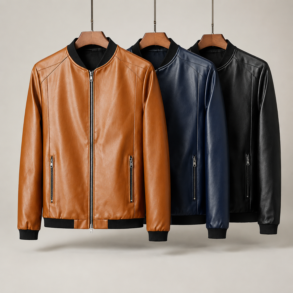Dominique | Blouson bomber effet cuir
