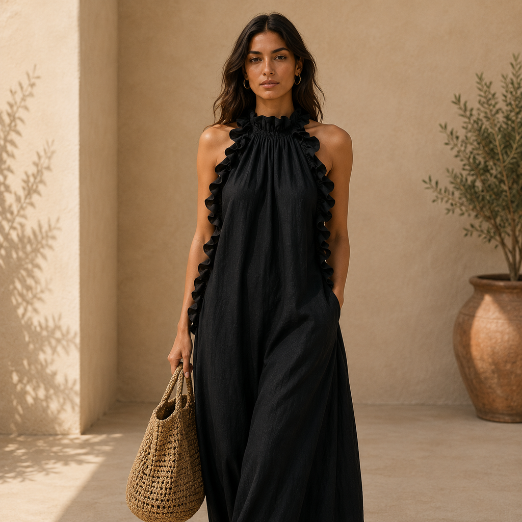 Gladys | Robe Longue à Poches