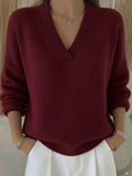 Vivienne | Pull col V décontracté