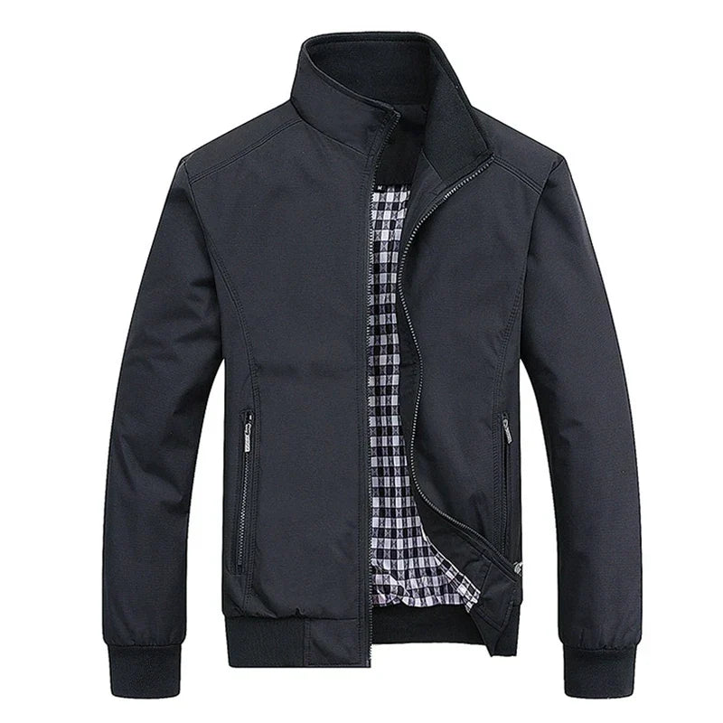 Édouard | Veste Harrington à col montant