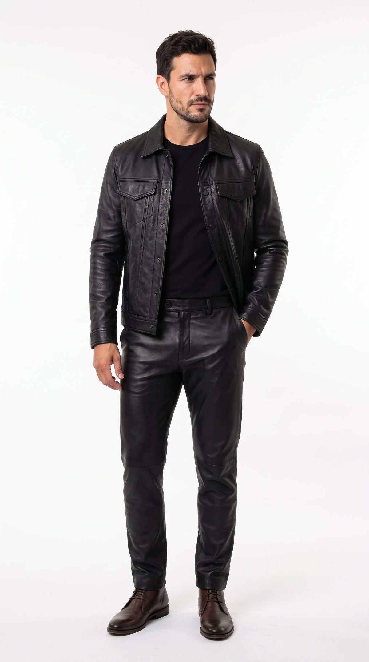 Marius | Blouson effet cuir