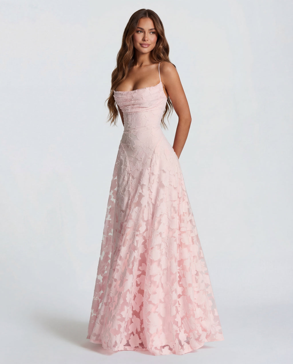 Sylvie | Robe Fleurie en Dentelle