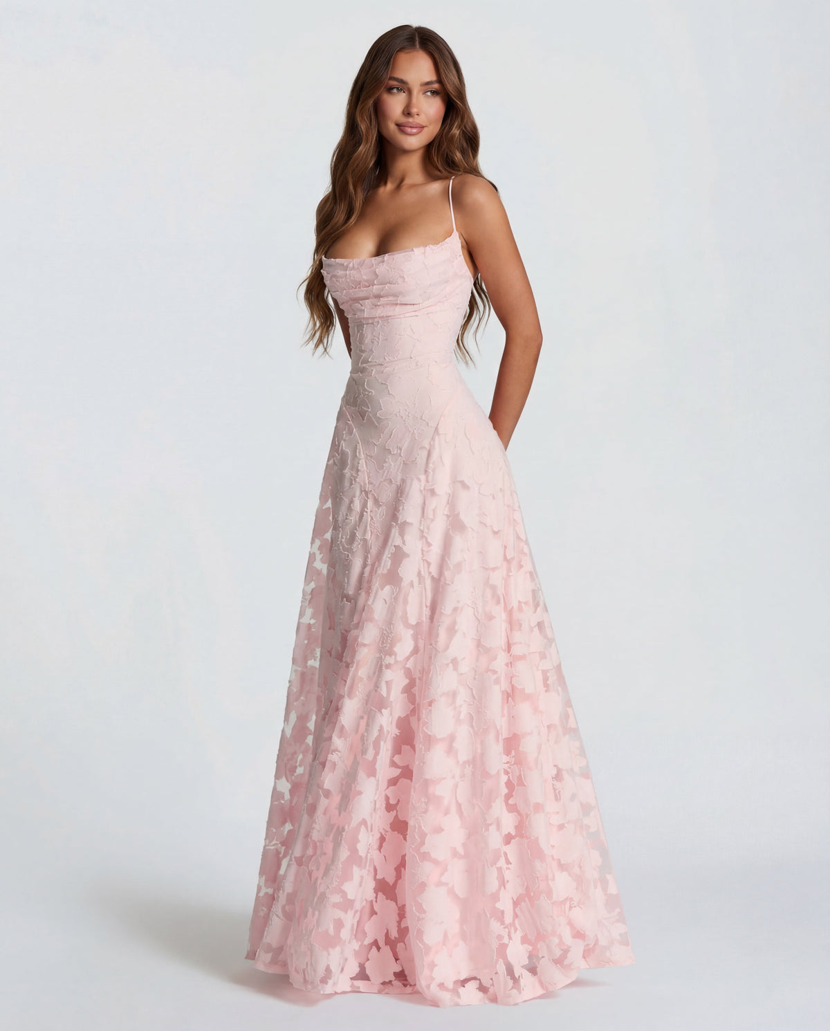 Sylvie | Robe Fleurie en Dentelle