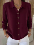 Ghislaine | Cardigan à col rabattu