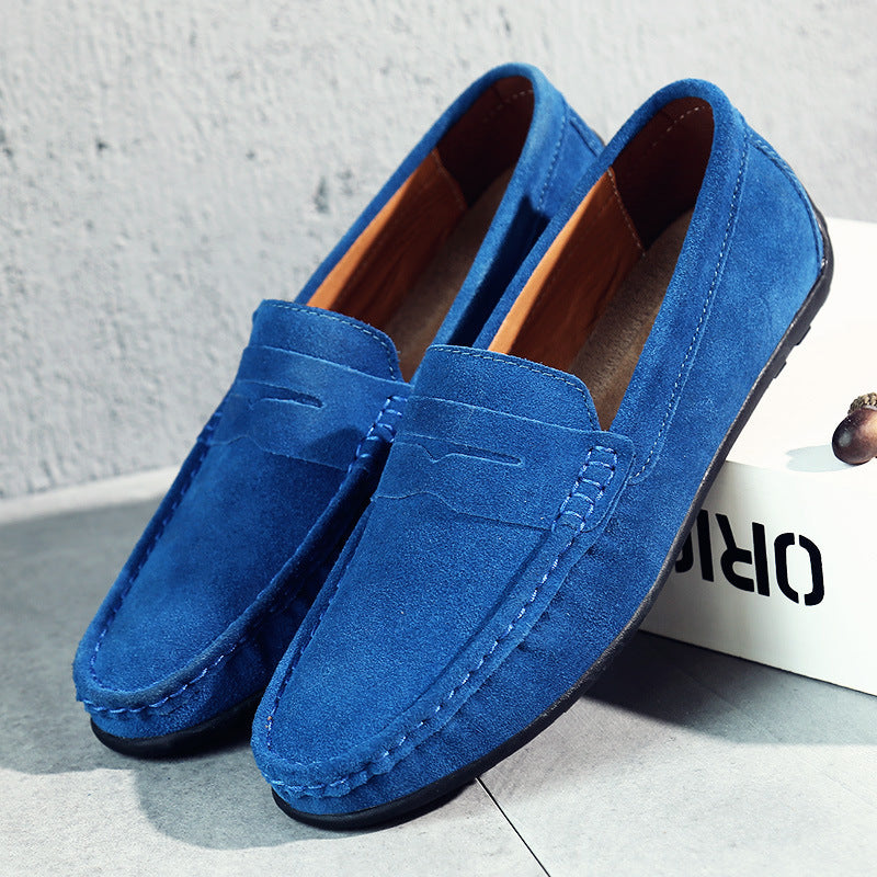 Leblanc | Mocassins Rétro en Daim pour Homme