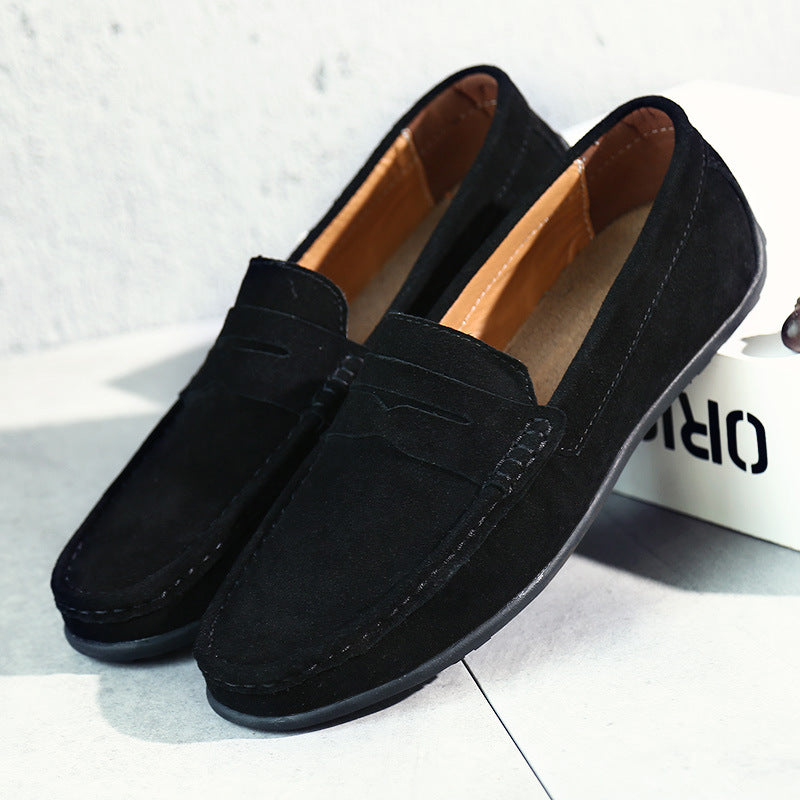 Leblanc | Mocassins Rétro en Daim pour Homme