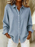 Ginevra | Chemise rayée boutonnée