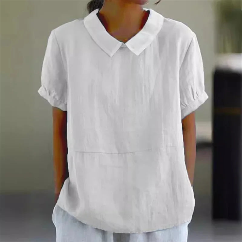 Isabelle | Blouse élégante à col