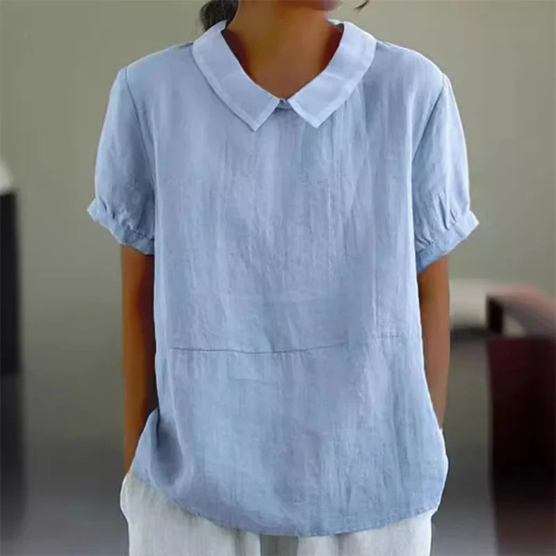Isabelle | Blouse élégante à col