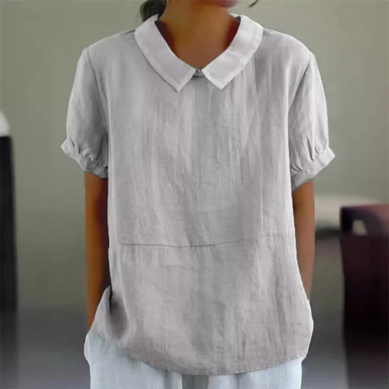 Isabelle | Blouse élégante à col