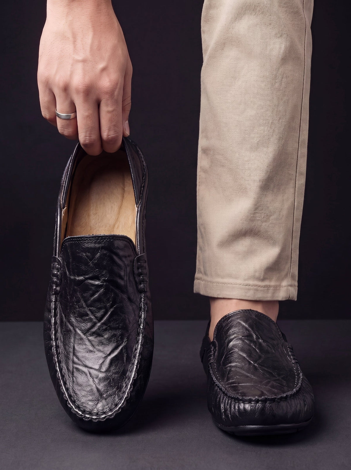 Florence | Mocassins en cuir