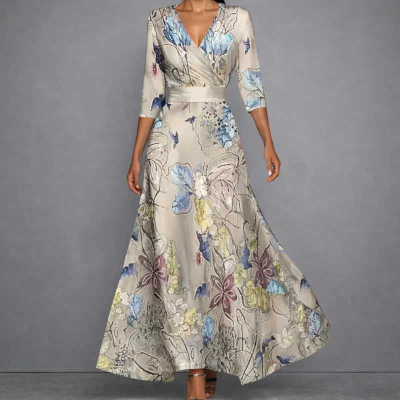 Carla | Robe florale élégante™