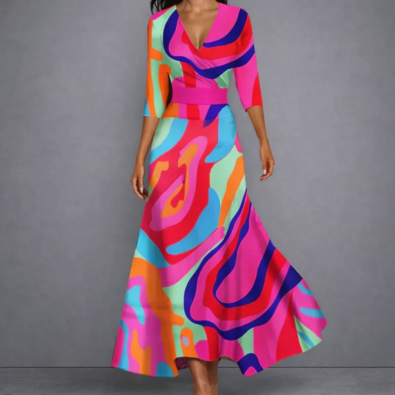 Carla | Robe florale élégante™
