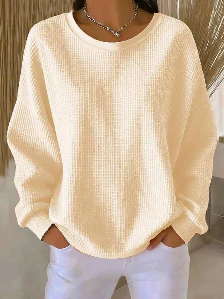 Noémie | Pull nid d'abeille classique