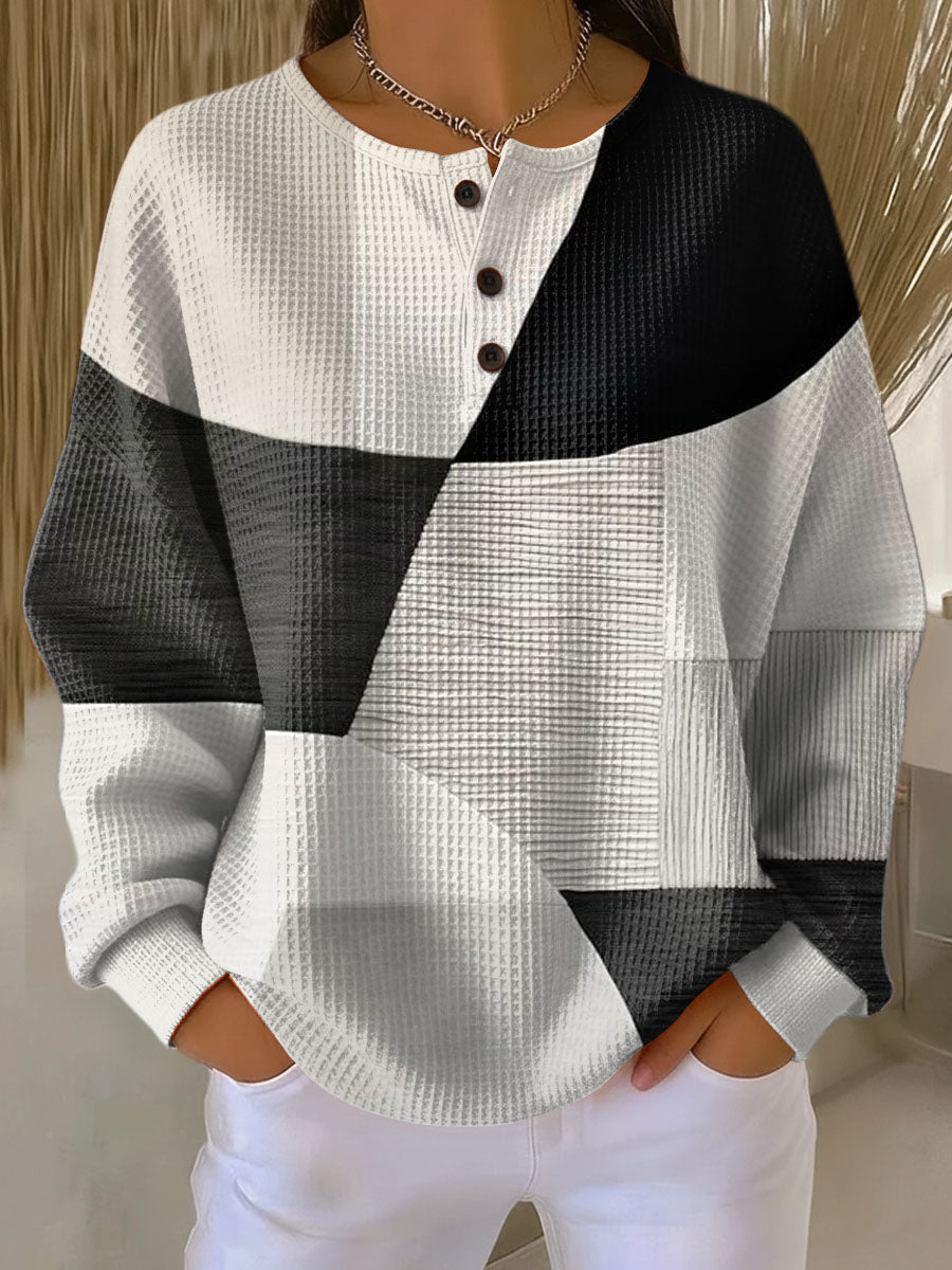 Christelle | Pull nid d'abeille confort
