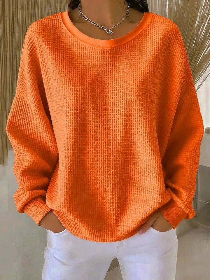 Noémie | Pull nid d'abeille classique