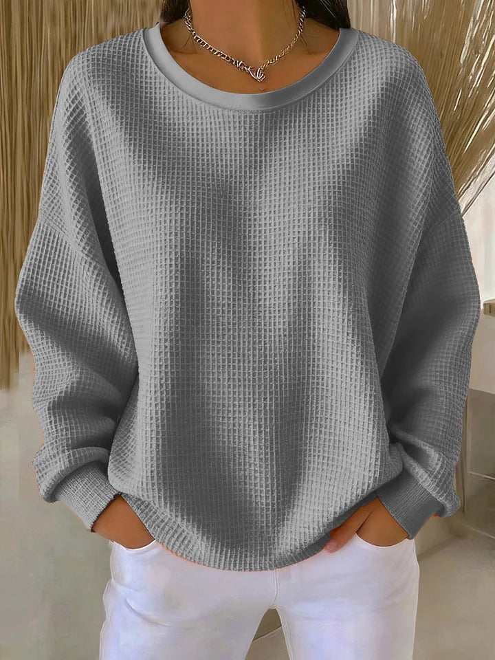 Noémie | Pull nid d'abeille classique