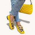 Apolline | Mocassins imprimé animalier