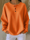 Mirabelle | Sweat henley nid d'abeille