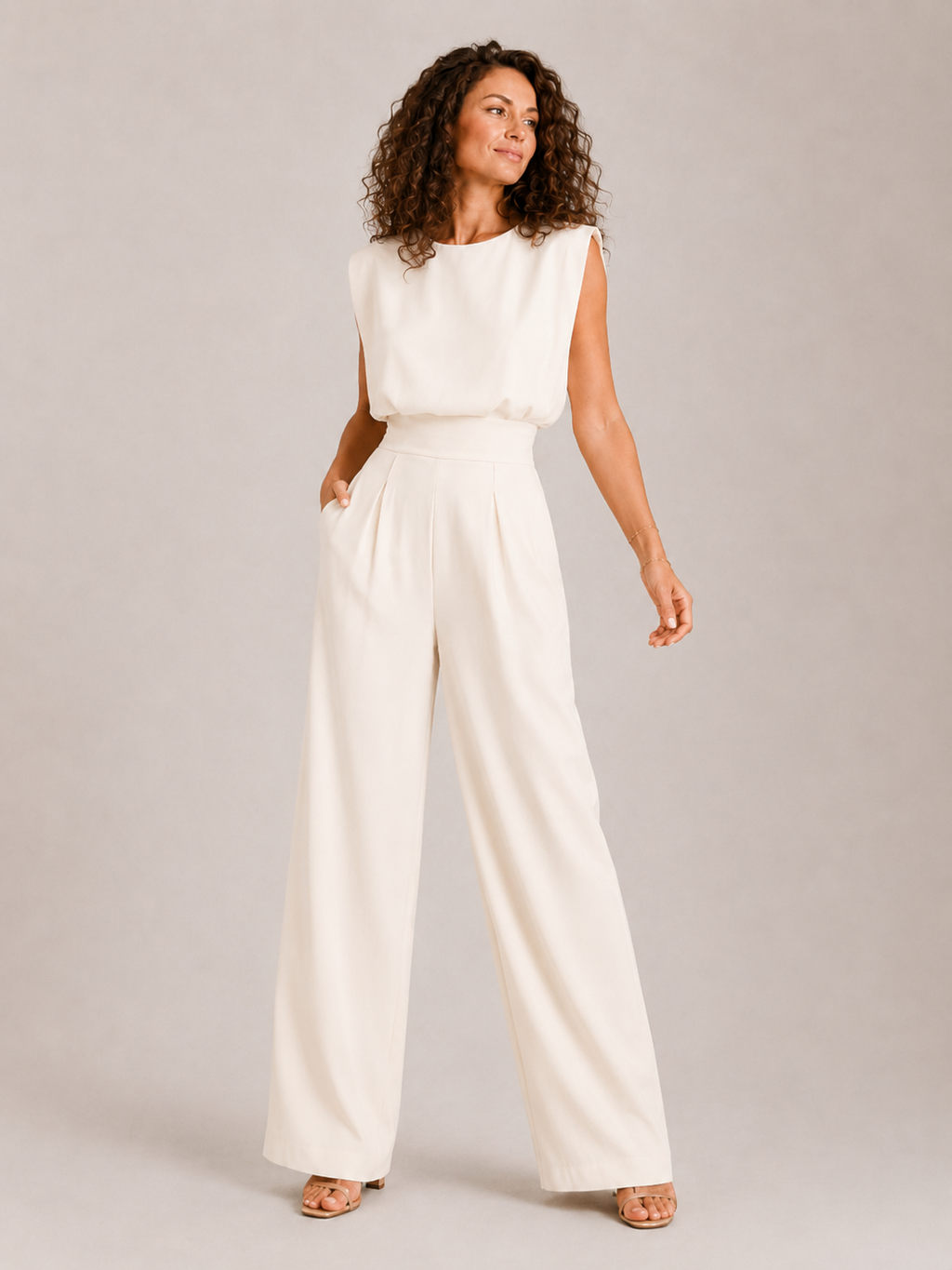 Joséphine | Combinaison Élégante Taille Haute