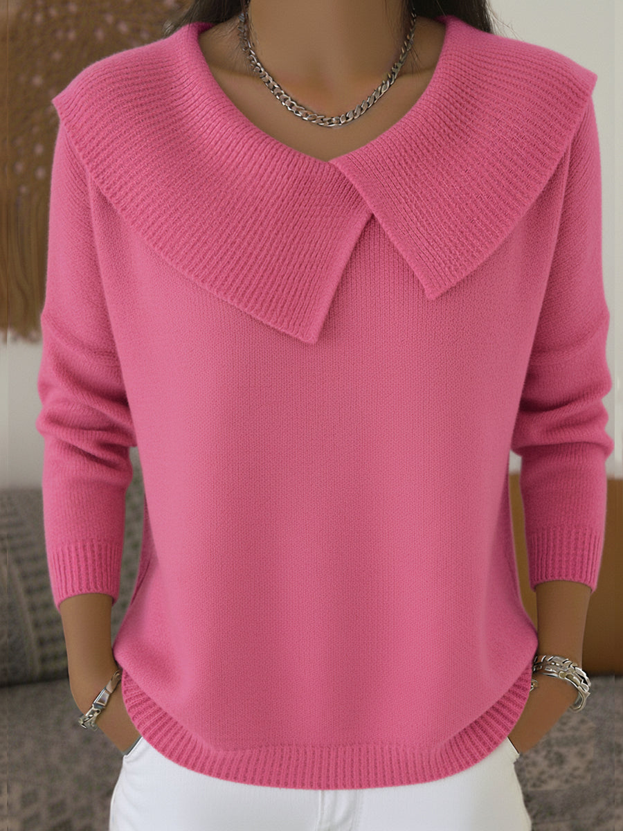 Geneviève | Pull chaud à col souple