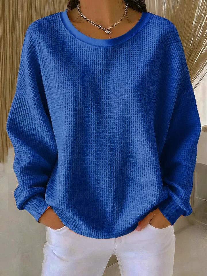 Noémie | Pull nid d'abeille classique