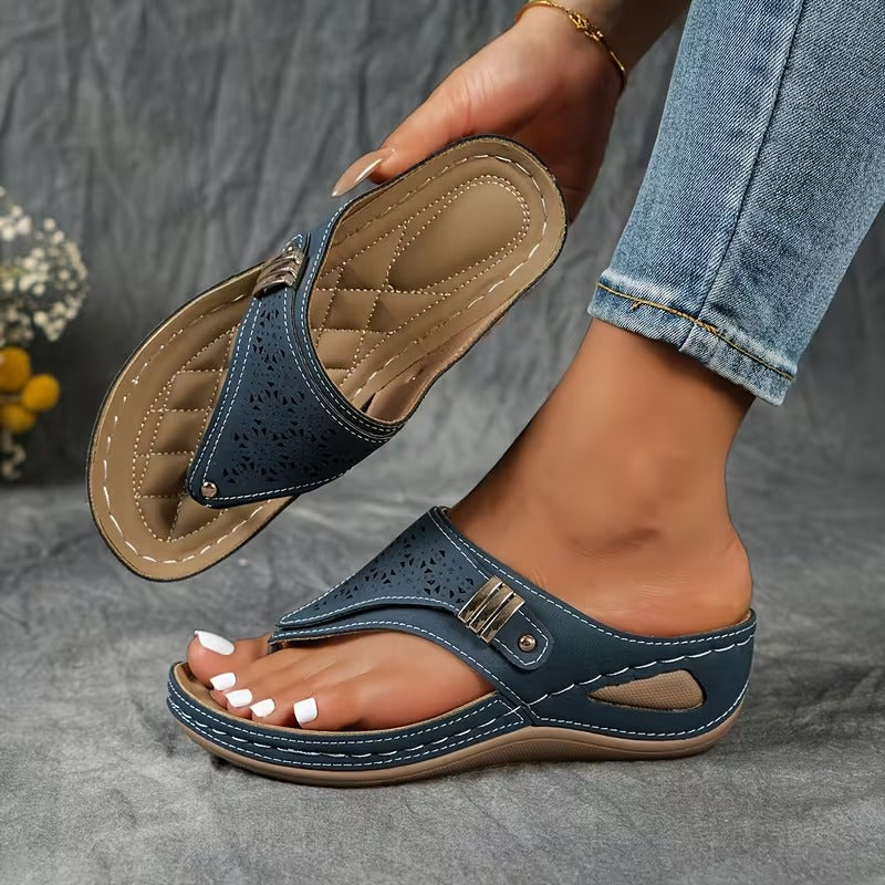 Giovanna | Sandales compensées confortables et stables