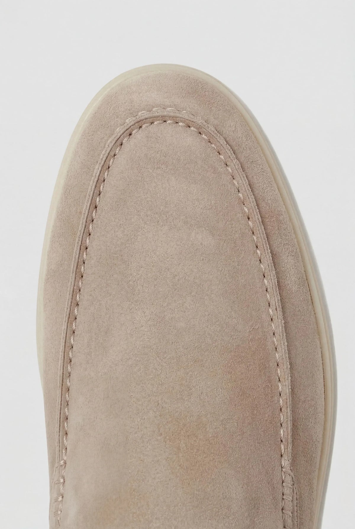 Yvette | Mules en daim beige