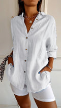 Inès | Blouse Plissée