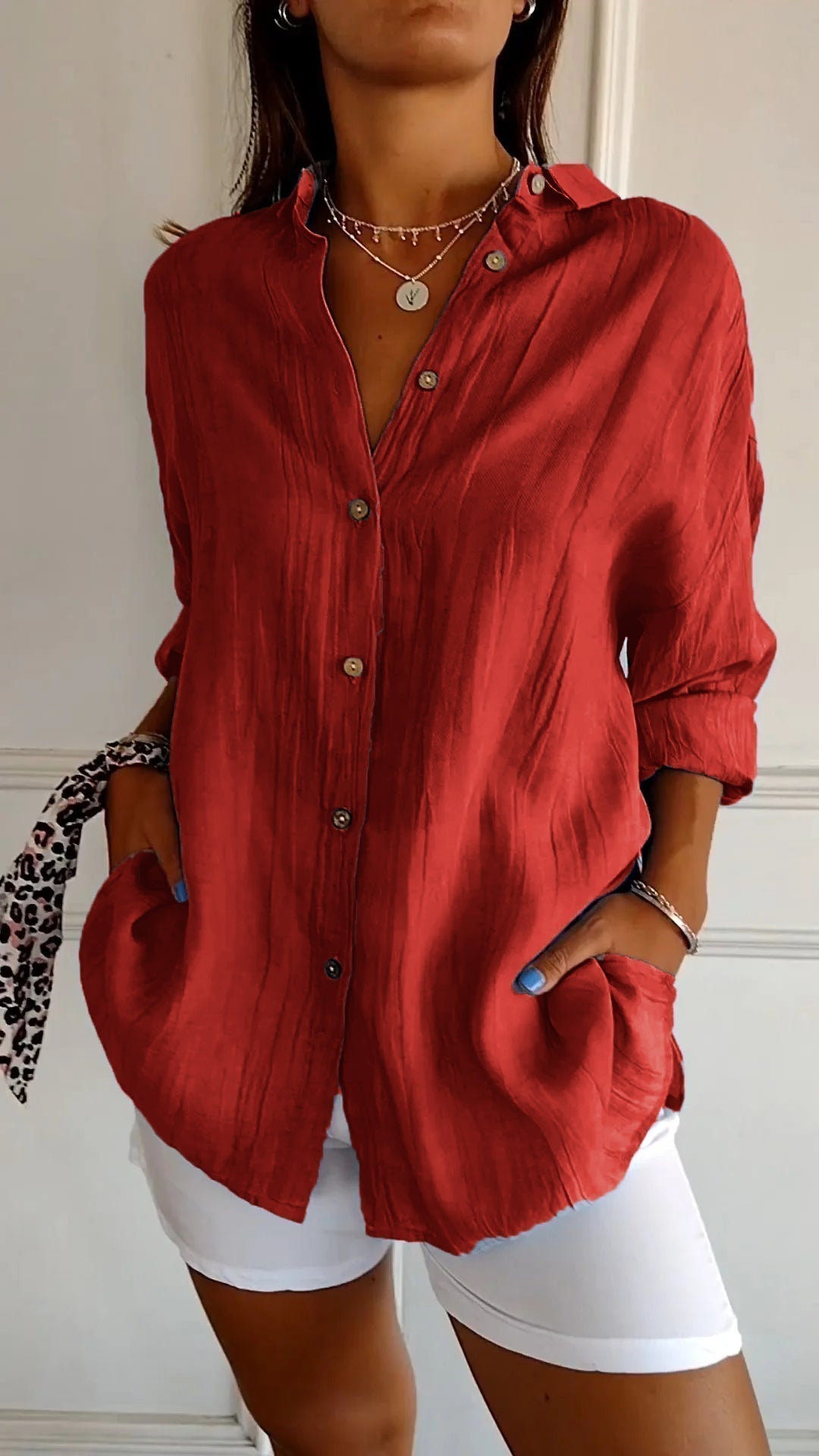 Améline | Blouse plissée