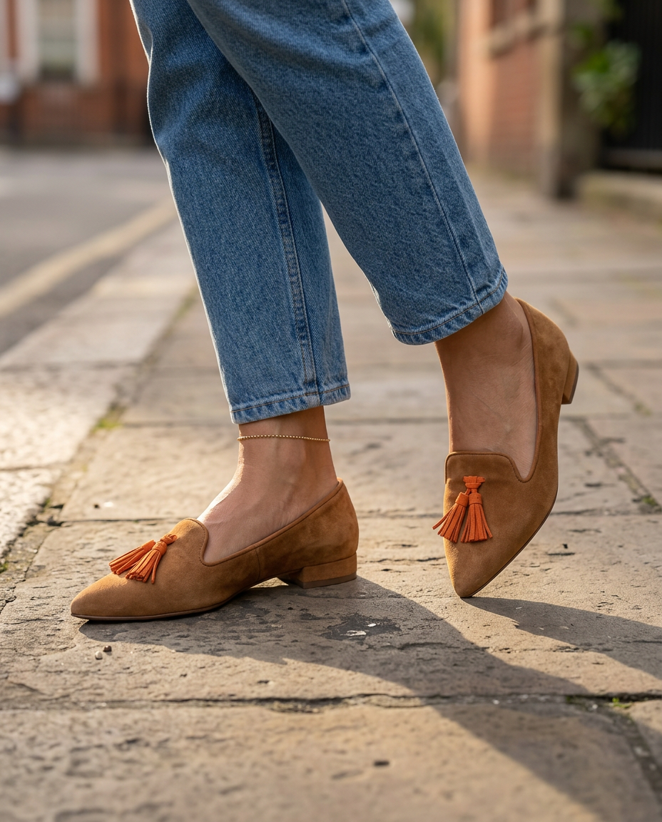 Léa | Ballerines pointues slip-on
