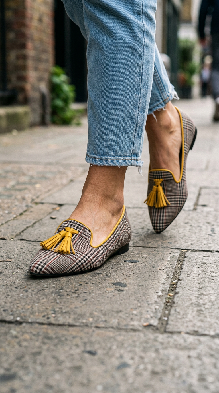 Léa | Ballerines pointues slip-on
