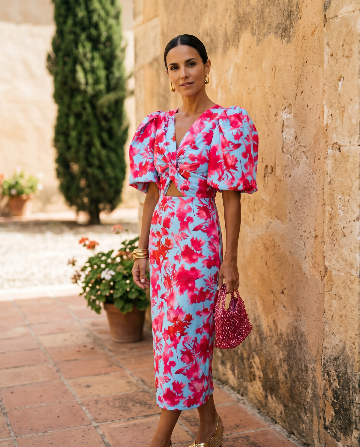 Carla | Robe florale élégante™