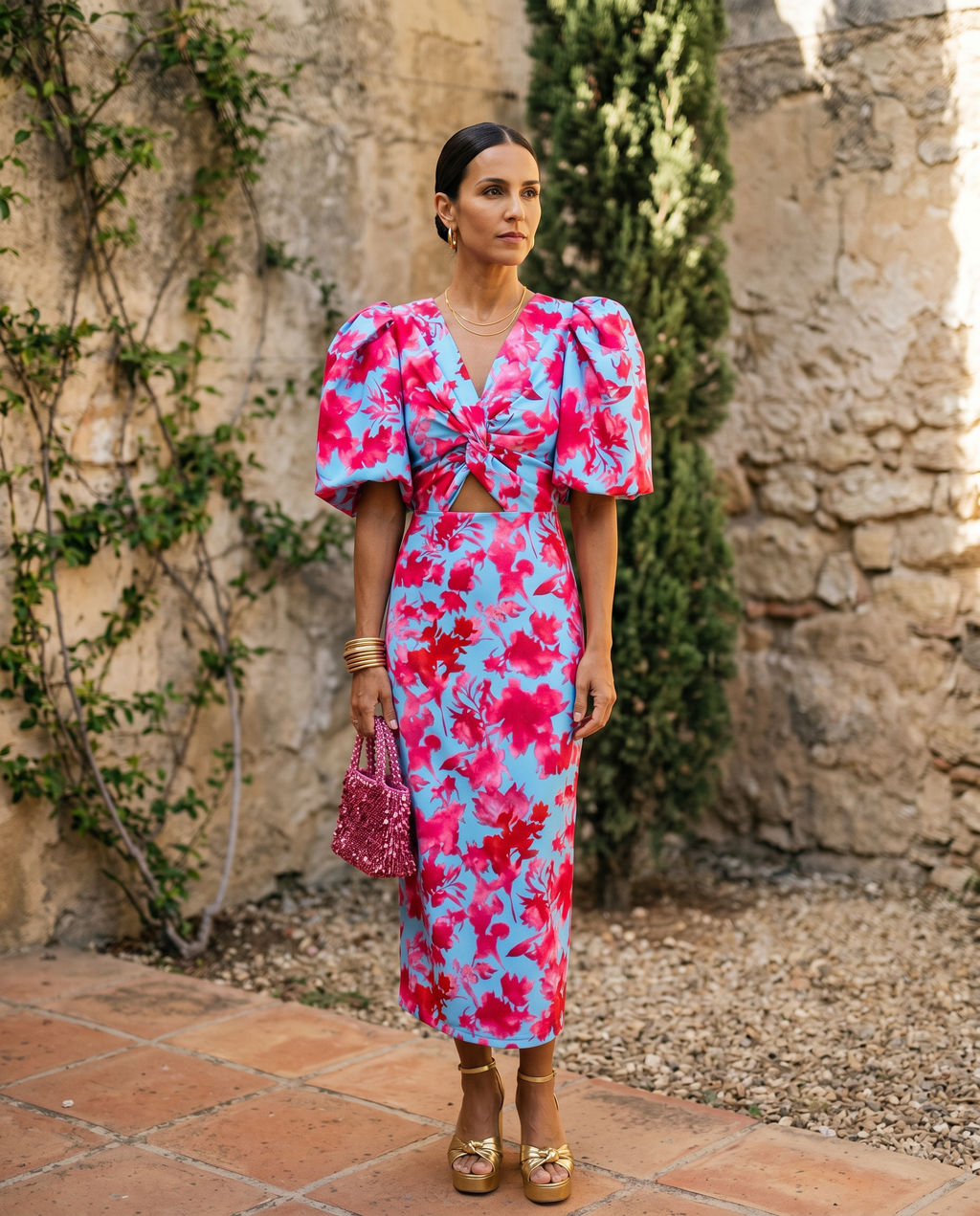 Carla | Robe florale élégante™