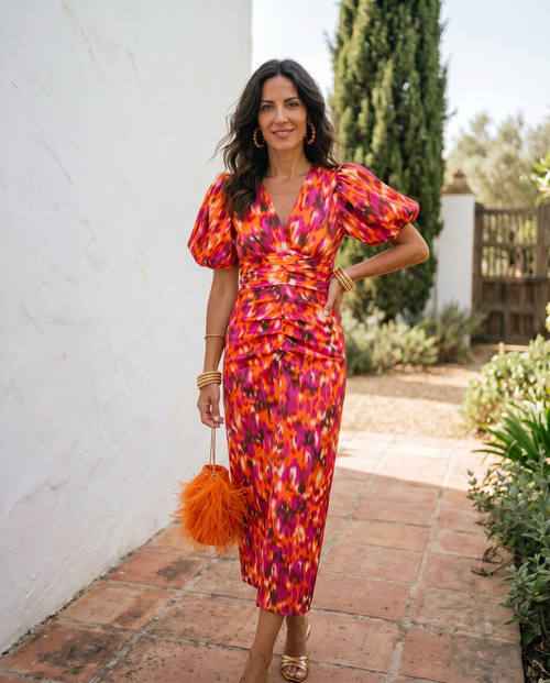 Carla | Robe florale élégante™