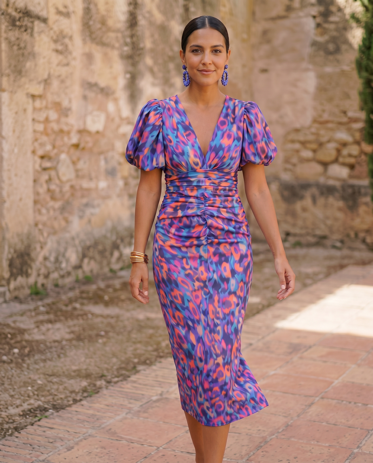 Carla | Robe florale élégante™