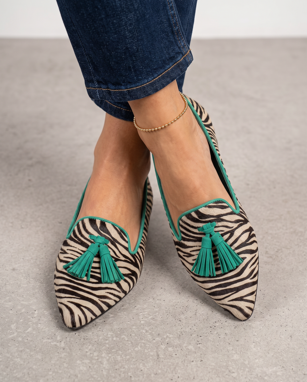 Léa | Ballerines pointues slip-on